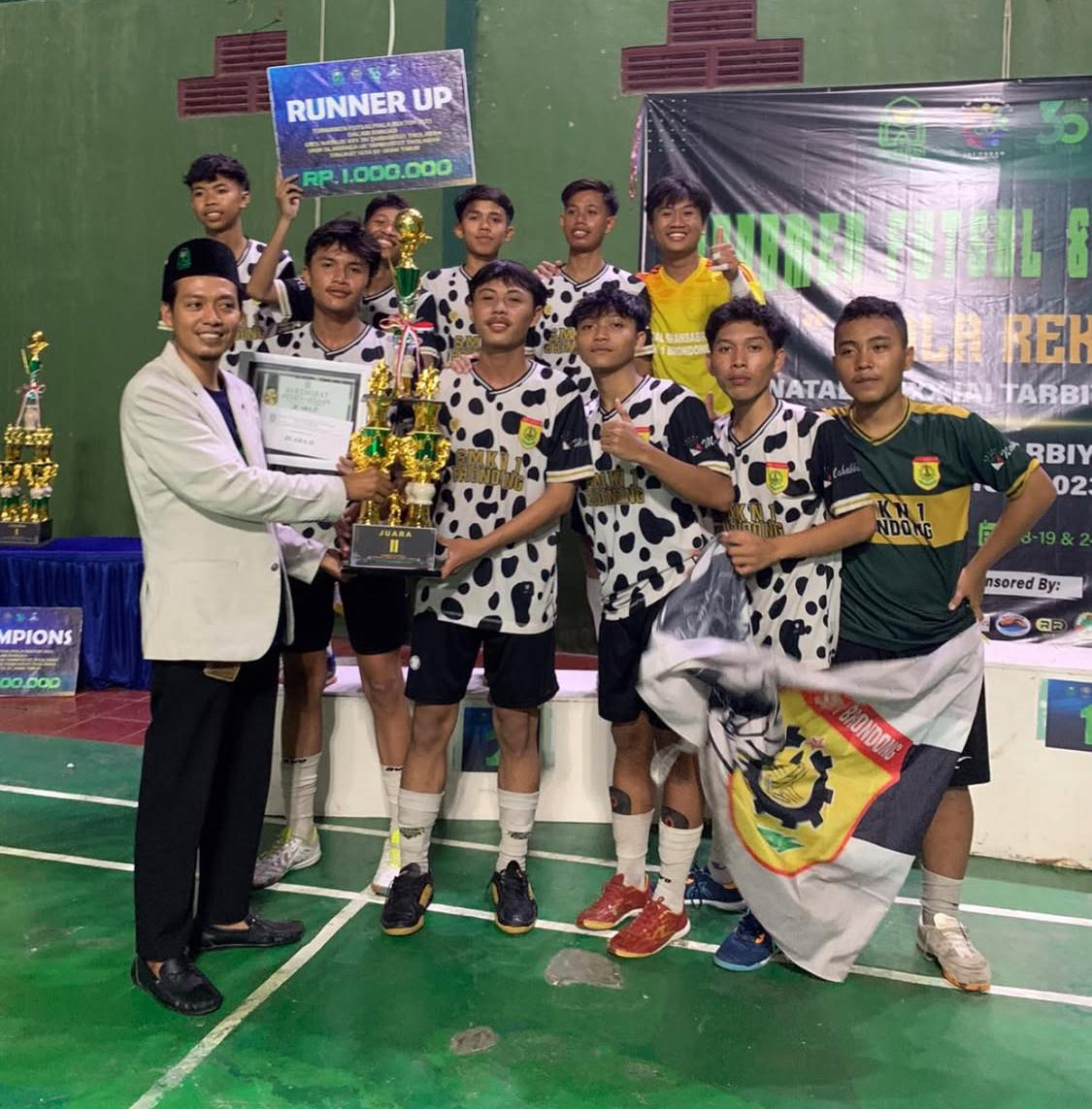 Juara 2 Futsal Piala Rektor IAI Tarbiyatul Tholabah Tahun 2023